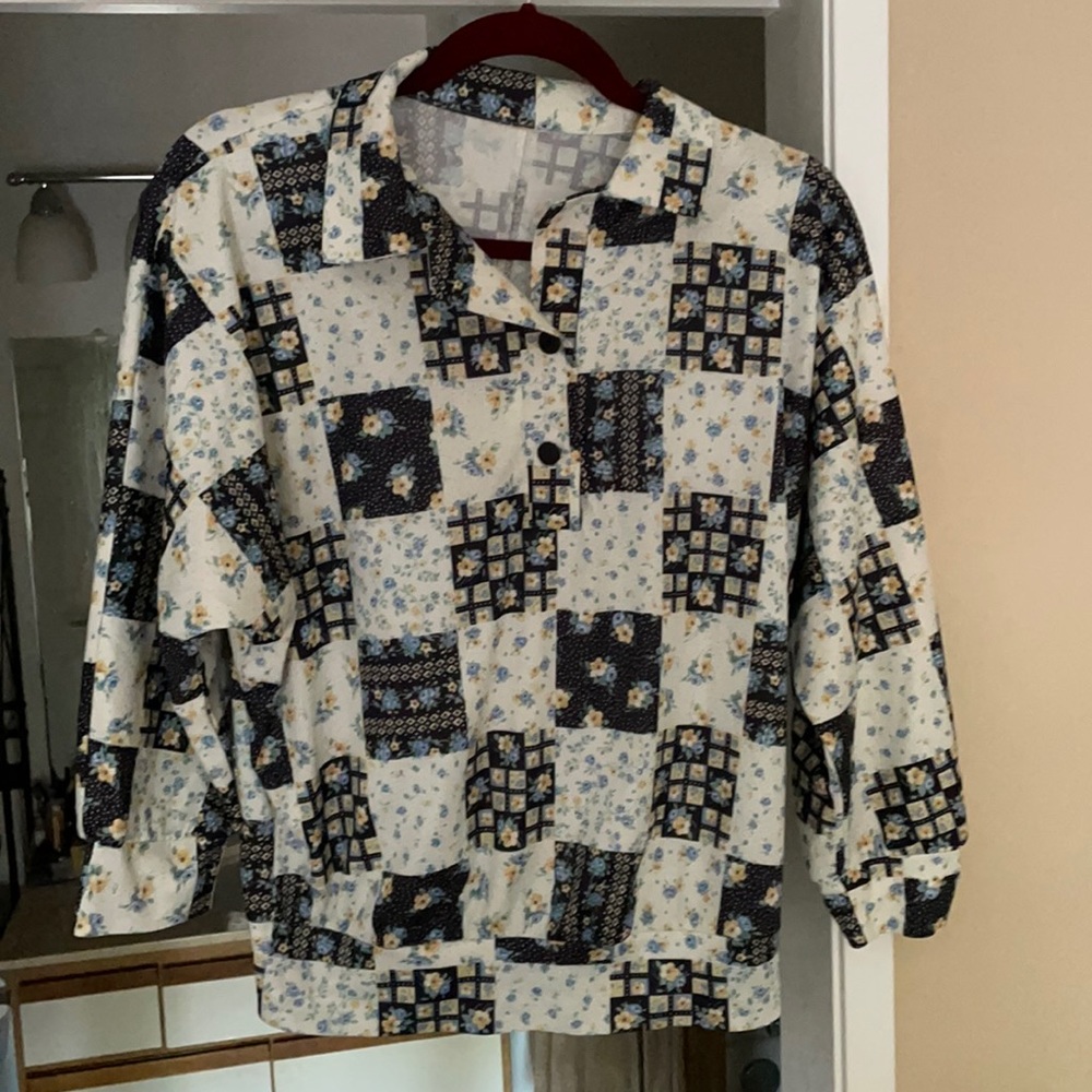 Homemade (?) Patchwork Top